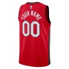 Män Miami Heat Tröja Skräddarsydda Nike 2024-25 City Edition Röd Swingman